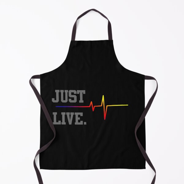 Item preview, Just Live designed and sold by DOKU_TEAM SHIRT.