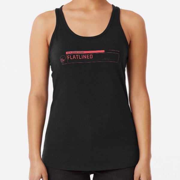 Fatal Brain Damage Racerback Tank Top