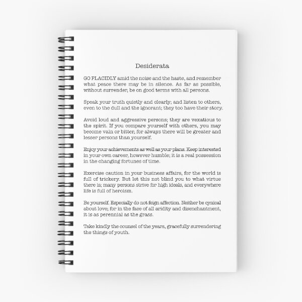 Item preview, Desiderata, Max Ehrmann designed and sold by corbrand.