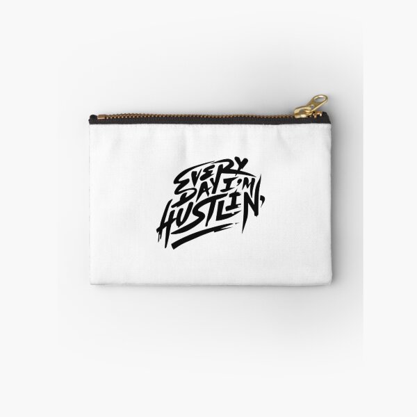 Artikelvorschau, Jeden Tag bin ich Hustlin '- Black entworfen und verkauft von Tee4Daily.