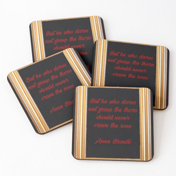 Item preview, Quote of Anne Brontë designed and sold by Pelikancrazy.