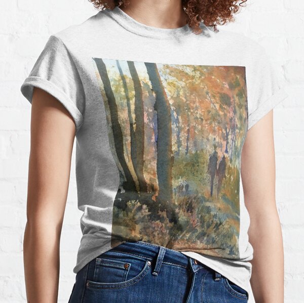 Autumn Stroll in Sledmere Wood Classic T-Shirt