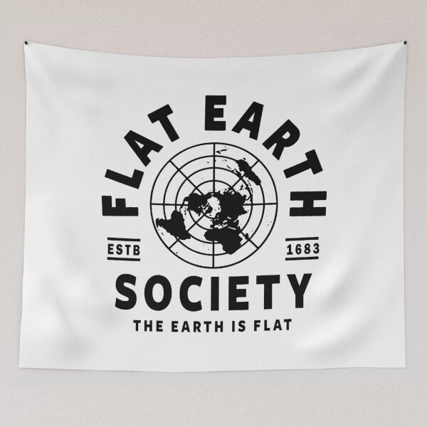 Item preview, Flat Earth Society - Flat Earth designed and sold by ATurnerdesign.