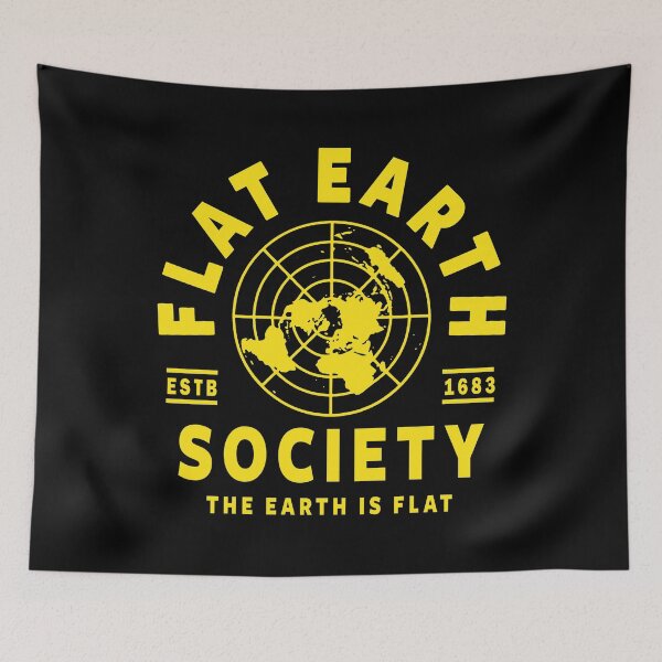 Item preview, Flat Earth Society - Flat Earth designed and sold by ATurnerdesign.