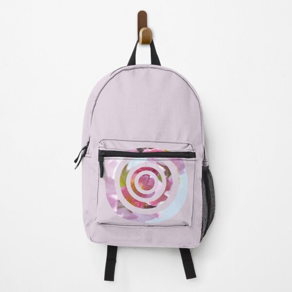 Item preview, Elegant Geometric - pretty abstract round target cherry blossom spring pattern designed and sold by Caroline Laursen.