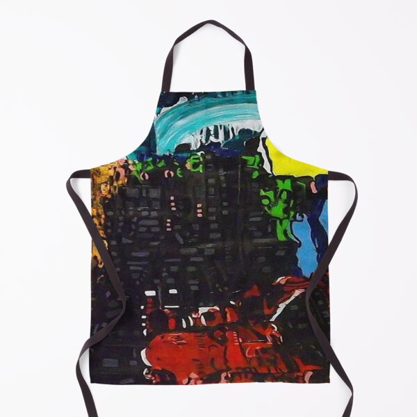Item preview, Denton, an acrylic, colorful abstract piece. designed and sold by Art With Impact – Statement Art & Apparel for Deep Thinkers.