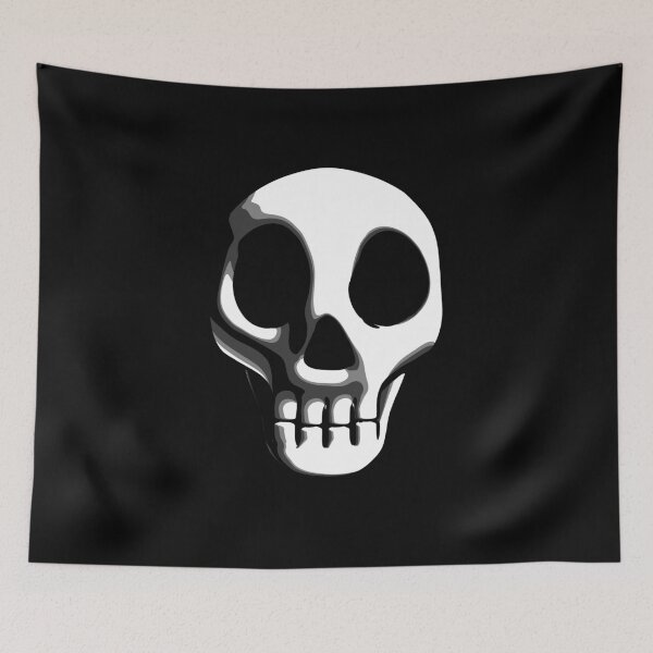 Item preview, Skull skeleton skull designed and sold by lathspell.