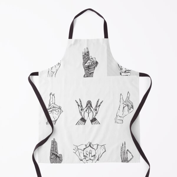 Item preview, MONSTER MUDRAS BLACK/WHITE designed and sold by DrSoed.