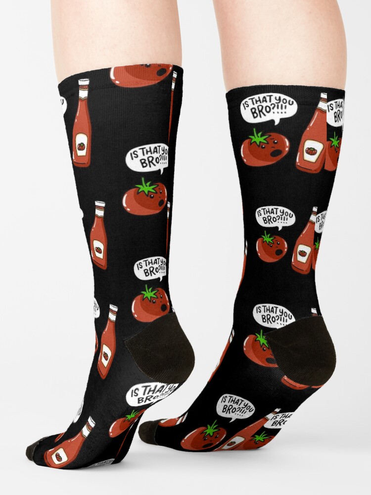 "Gift for Ketchup Lovers" Socks for Sale by kammoe Redbubble