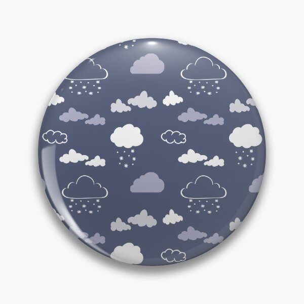 Item preview, Dreamy Cloud Pattern In Blue and Grey designed and sold by madtoyman.