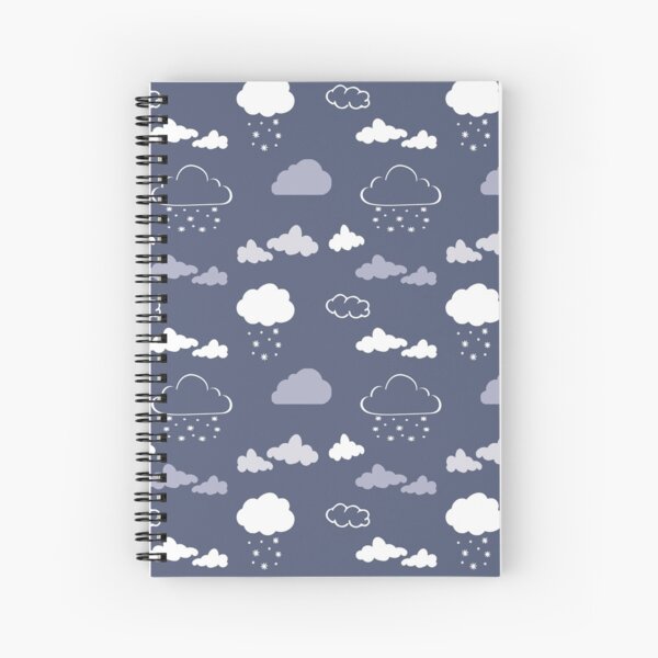 Item preview, Dreamy Cloud Pattern In Blue and Grey designed and sold by madtoyman.