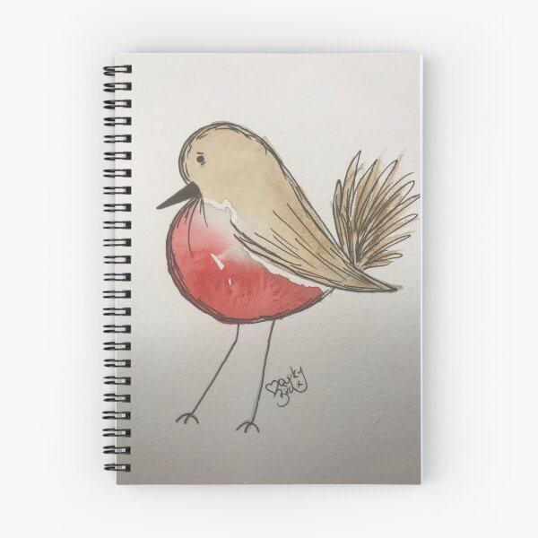 Item preview, ‘Quirky’ Christmas Robin designed and sold by QuirkyBird-LB.