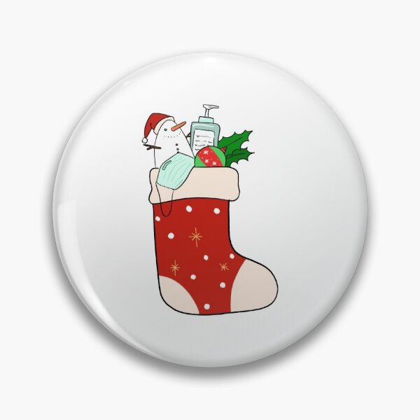 Item preview, Christmas sock doodle designed and sold by trajeado14.