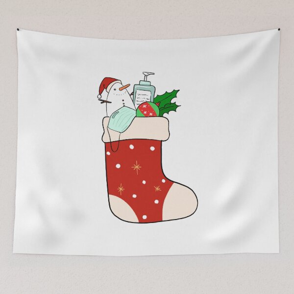 Item preview, Christmas sock doodle designed and sold by trajeado14.