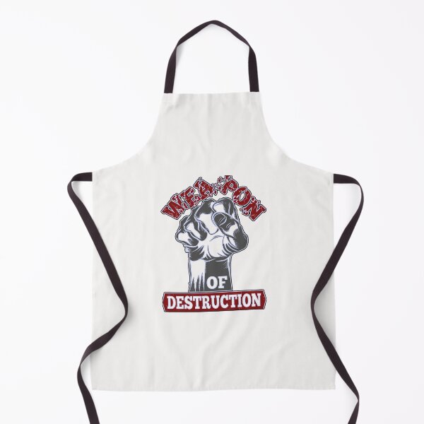 Item preview, Weapon Of Destruction - Boxing MMA Gym T-Shirt - Motivation Graphic designed and sold by SweetCarolineUK.