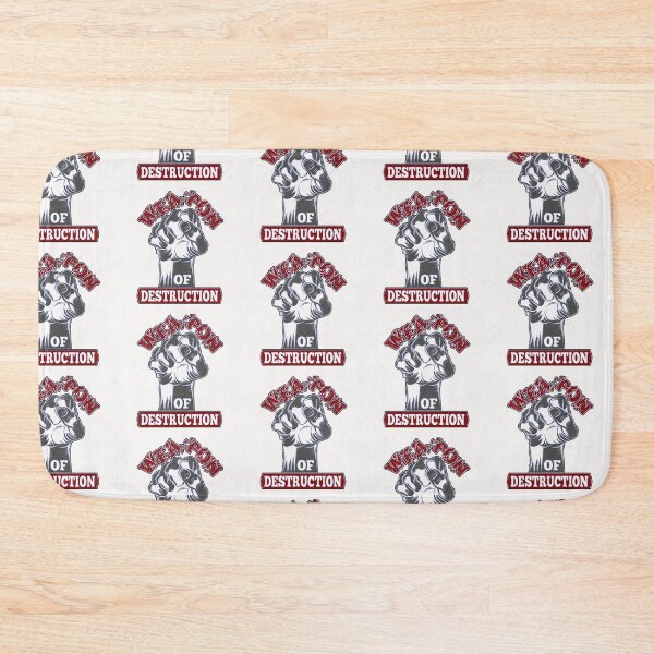 Item preview, Weapon Of Destruction - Boxing MMA Gym T-Shirt - Motivation Graphic designed and sold by SweetCarolineUK.