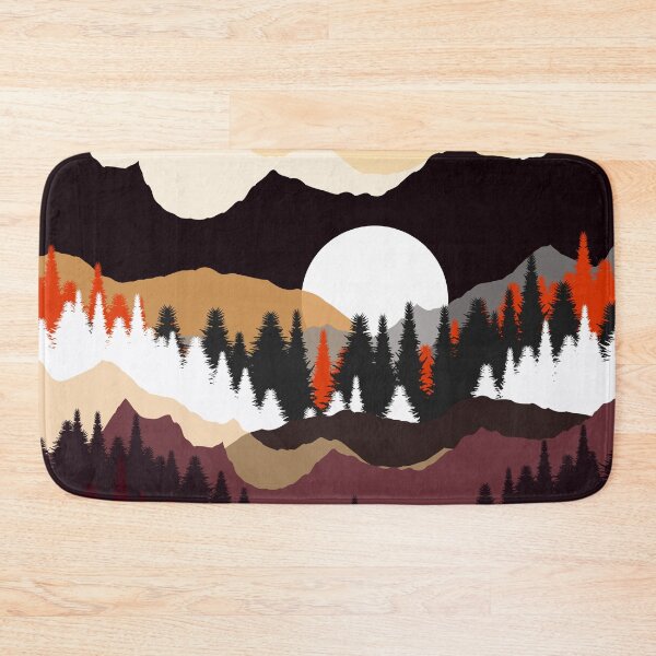 Item preview, Autumn Forest and Mountain designed and sold by KA DESIGNS.