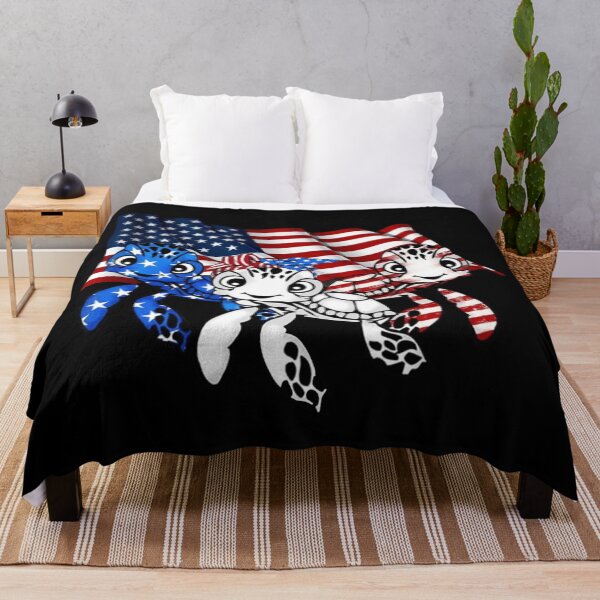 Item preview, American Flag Turtles designed and sold by shlebah.