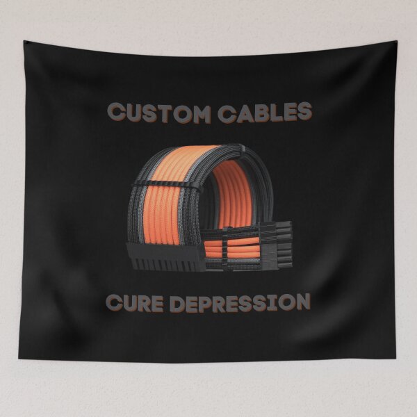 Item preview, Custom Cables Cure Despression designed and sold by narcocynic.