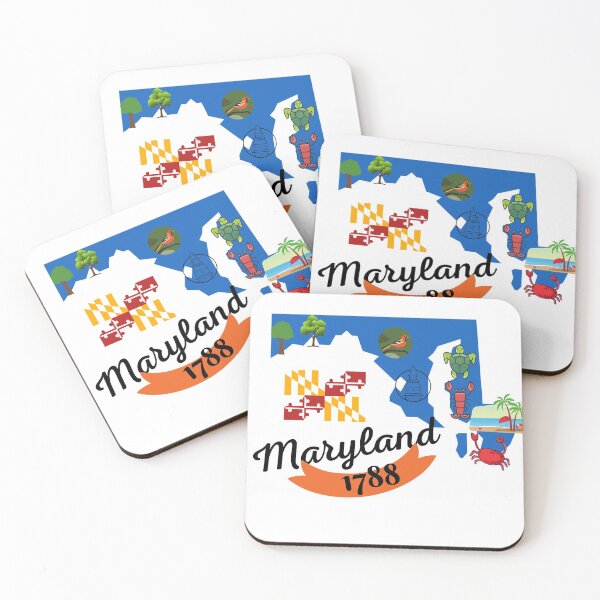 Item preview, Pictorial map of Maryland designed and sold by Lorify.