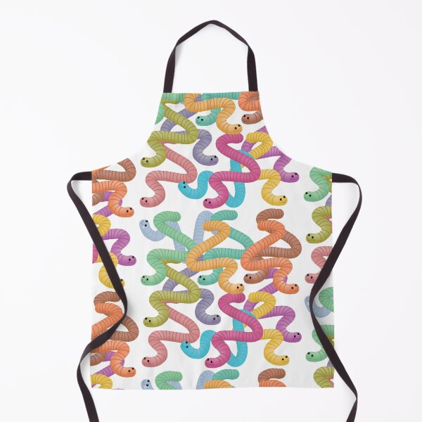 Item preview, Cute Colourful Wiggly Worms designed and sold by VicEllisArt.