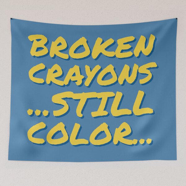 Item preview, Broken crayons designed and sold by Bayankh005.