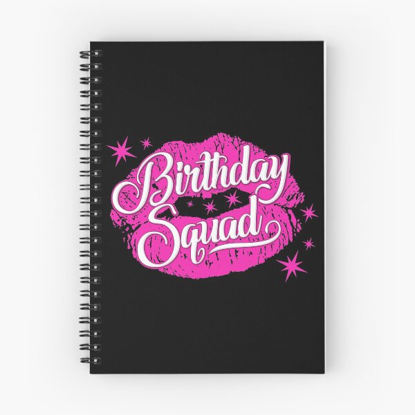 Item preview, Birthday Squad, group design. Birthday party woman’s  designed and sold by iclipart.