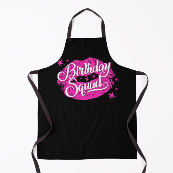 Item preview, Birthday Squad, group design. Birthday party woman’s designed and sold by iclipart.