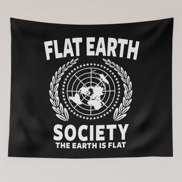 Item preview, Flat Earth Society - Flat Earth designed and sold by ATurnerdesign.