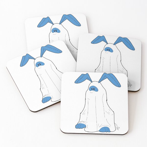 Item preview, Bunny dressed as a ghost designed and sold by Pittstop.