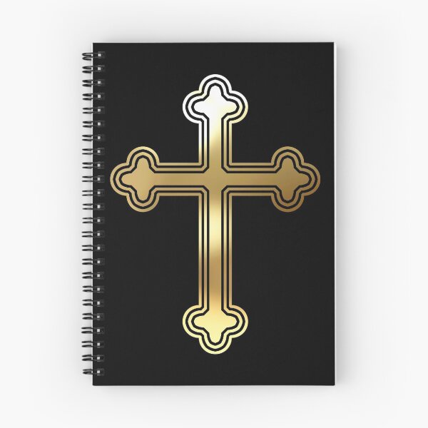Item preview, Gold Greek Orthodox Cross  designed and sold by Yiorgos Designs.