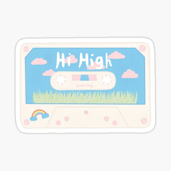 Loona Hi High Cassette Tape Sticker Sticker