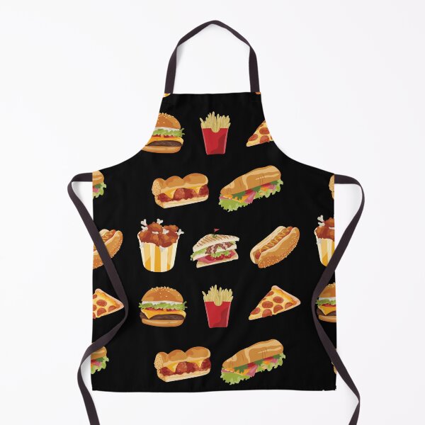 Item preview, Fast Food Pack - Burger, Fries, Pizza, Sub Sandwich, Meatball, Ham, Fried Chicken, Hot Dog, Triple Decker Sandwich designed and sold by Alicia Chee.