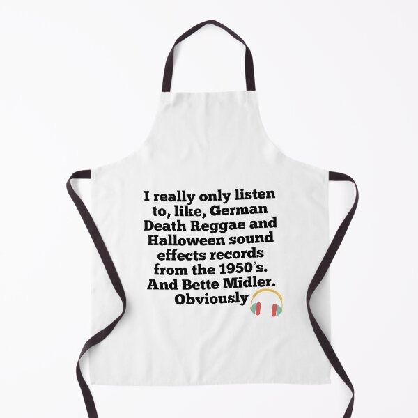 Item preview, Parks and Rec, April Ludgate Quote, Halloween Music Quote Design designed and sold by AsSaidOnTV.