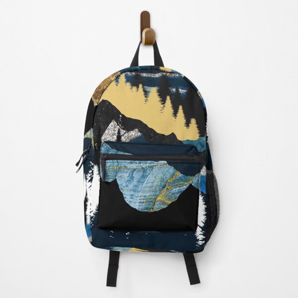 Item preview, Abstract Mystic Blue Forest and Mountain designed and sold by KA DESIGNS.