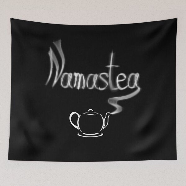 Item preview, Namastea - Yoga & Tea Lovers Namaste Design designed and sold by WeaveTrumpet.