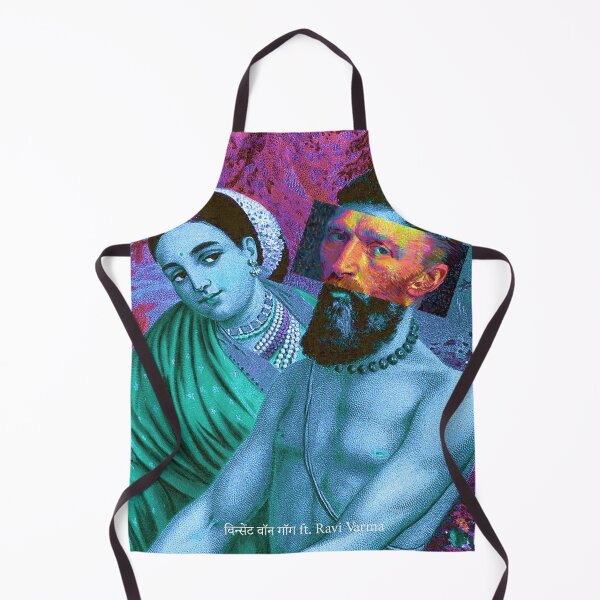 Item preview, Vincent Van Gogh ft. Ravi Varma designed and sold by Aperture Anecdotes.