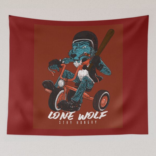 Item preview, Big Bad Wolf - Lone Wolf - Be Inspired designed and sold by Rcasadesign.