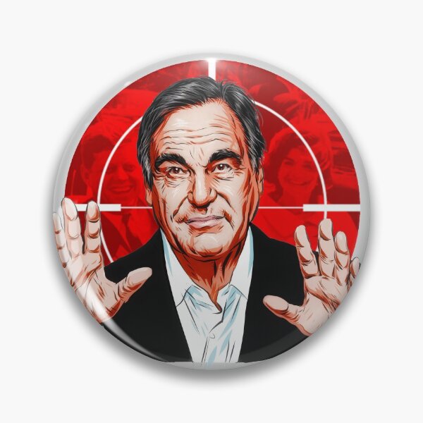 Item preview, Oliver Stone - An illustration by Paul Cemmick designed and sold by TIGERDAVER.