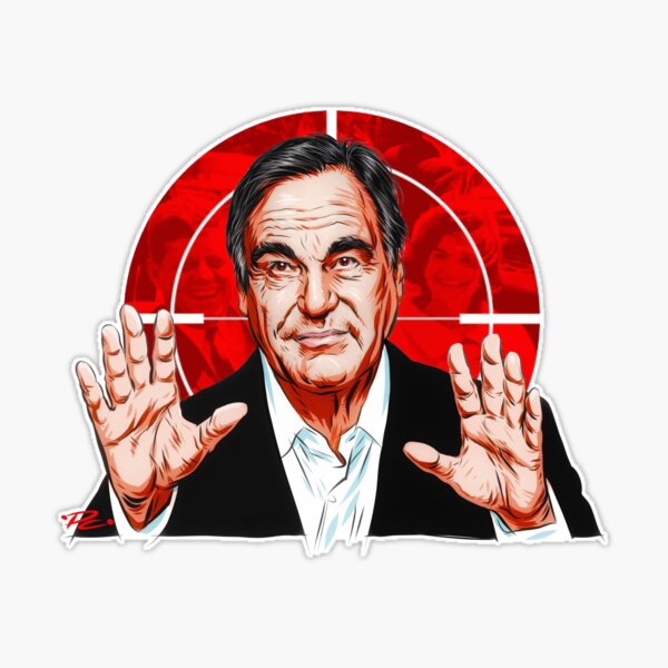 Oliver Stone An illustration by Paul Cemmick