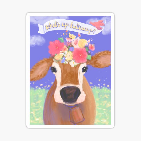 What's Up, Buttercup? Sticker