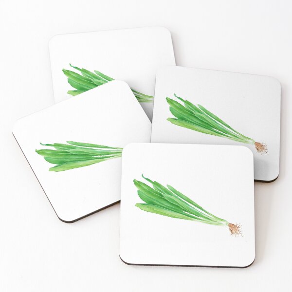 Item preview, Watercolor Illustration of Fresh Culantro designed and sold by iswenyi.