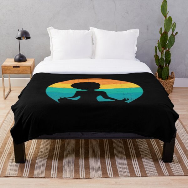 Item preview, African woman yoga designed and sold by Meaningfully.