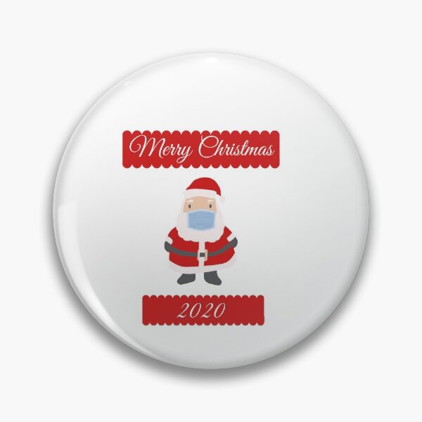 Item preview, Merry Christmas 2020, Christmas in Quarantine, Santa Claus With Mask designed and sold by JessyDesigns.