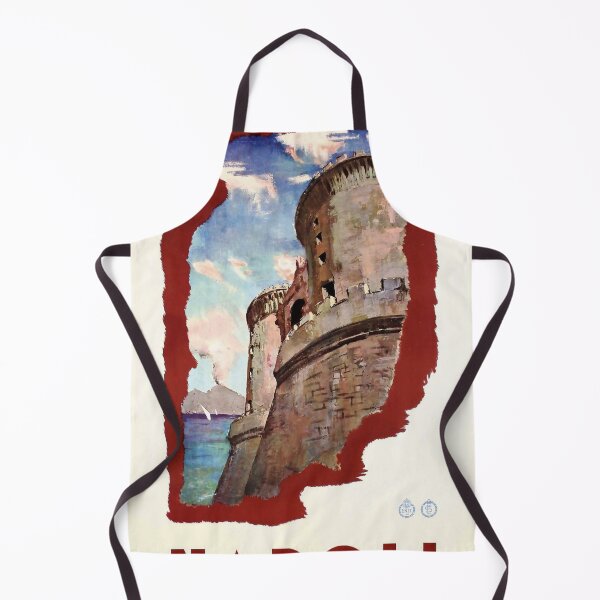 Item preview, Napoli retro poster designed and sold by CorasPosters.