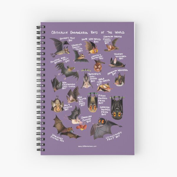 Item preview, Critically Endangered Bats of the World designed and sold by Green Humour.