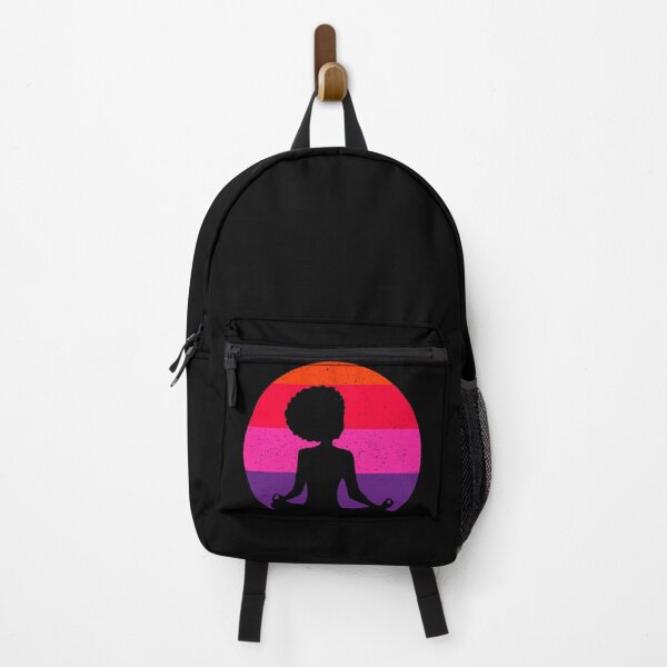 Item preview, African woman yoga designed and sold by Meaningfully.