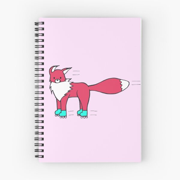 Item preview, Little Red Fox goes rollerblading designed and sold by harrisrose.