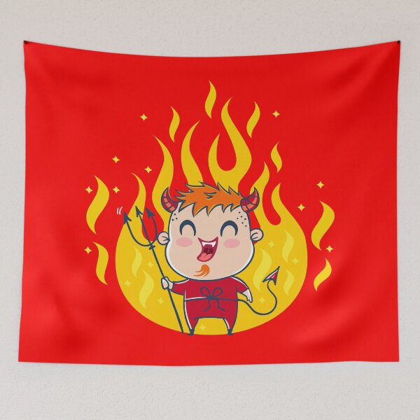 Item preview, Devil in fire designed and sold by SIR13.