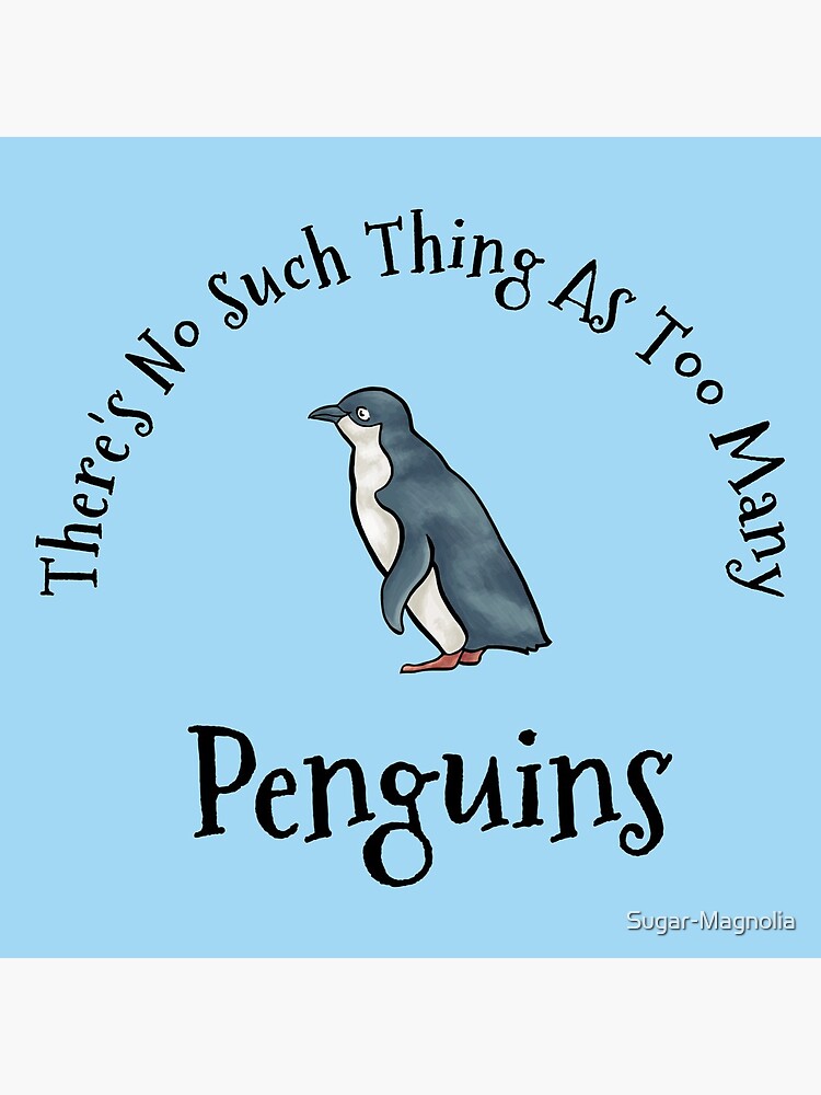 Grußkarte for Sale mit Lustige Pinguin-Geschenk-Idee für Pinguinliebhaber  von Sugar-Magnolia